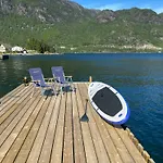 Family With View Over Fjord, Mountain, Wood * Erfjord